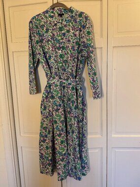 Talbots Floral Sz 14 Midi Dress - Sz 14
